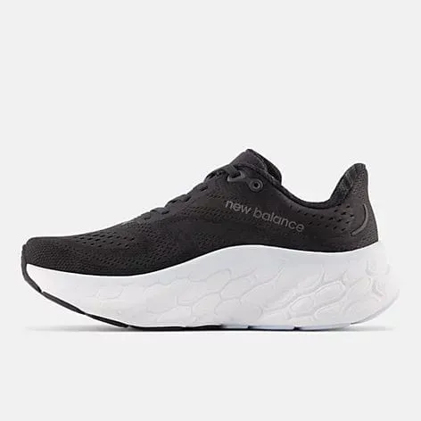 New Balance Women's More Foam v4 Running Shoes- Black/Blue