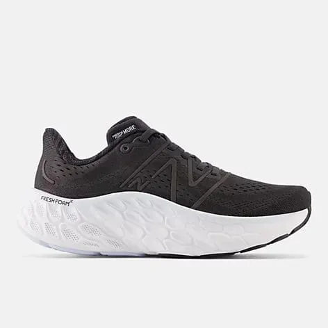 New Balance Women's More Foam v4 Running Shoes- Black/Blue