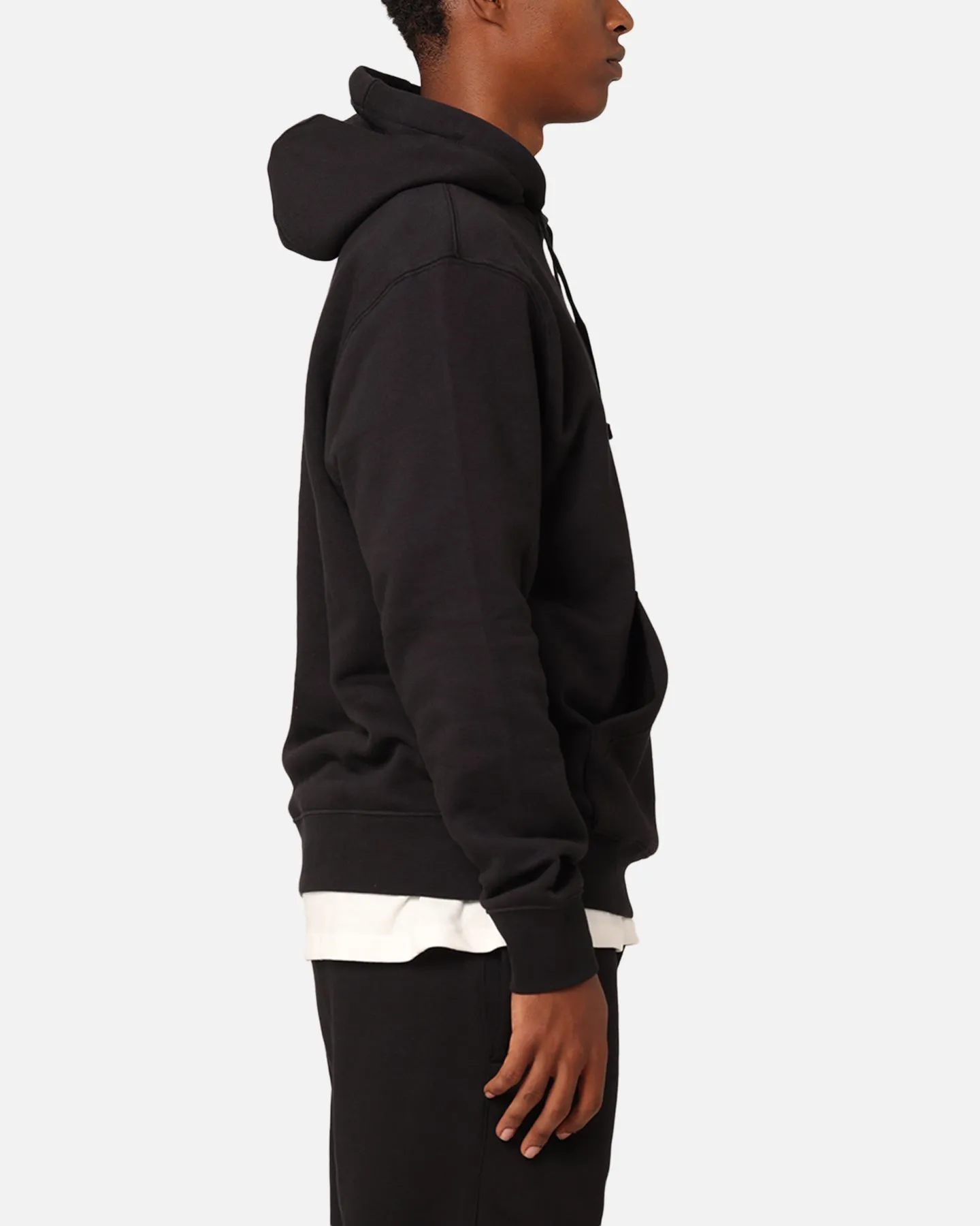 Nike Club Fleece Pullover Hoodie Black/Sail