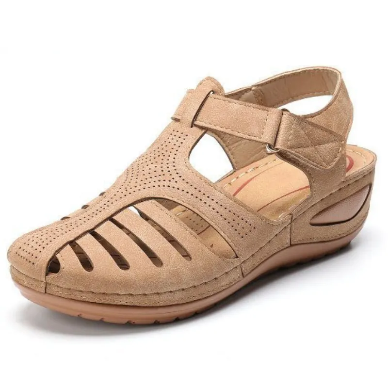 OCW Orthopedic Women Sandals Flats Casual Soft Sole Beach Wedge Sandals