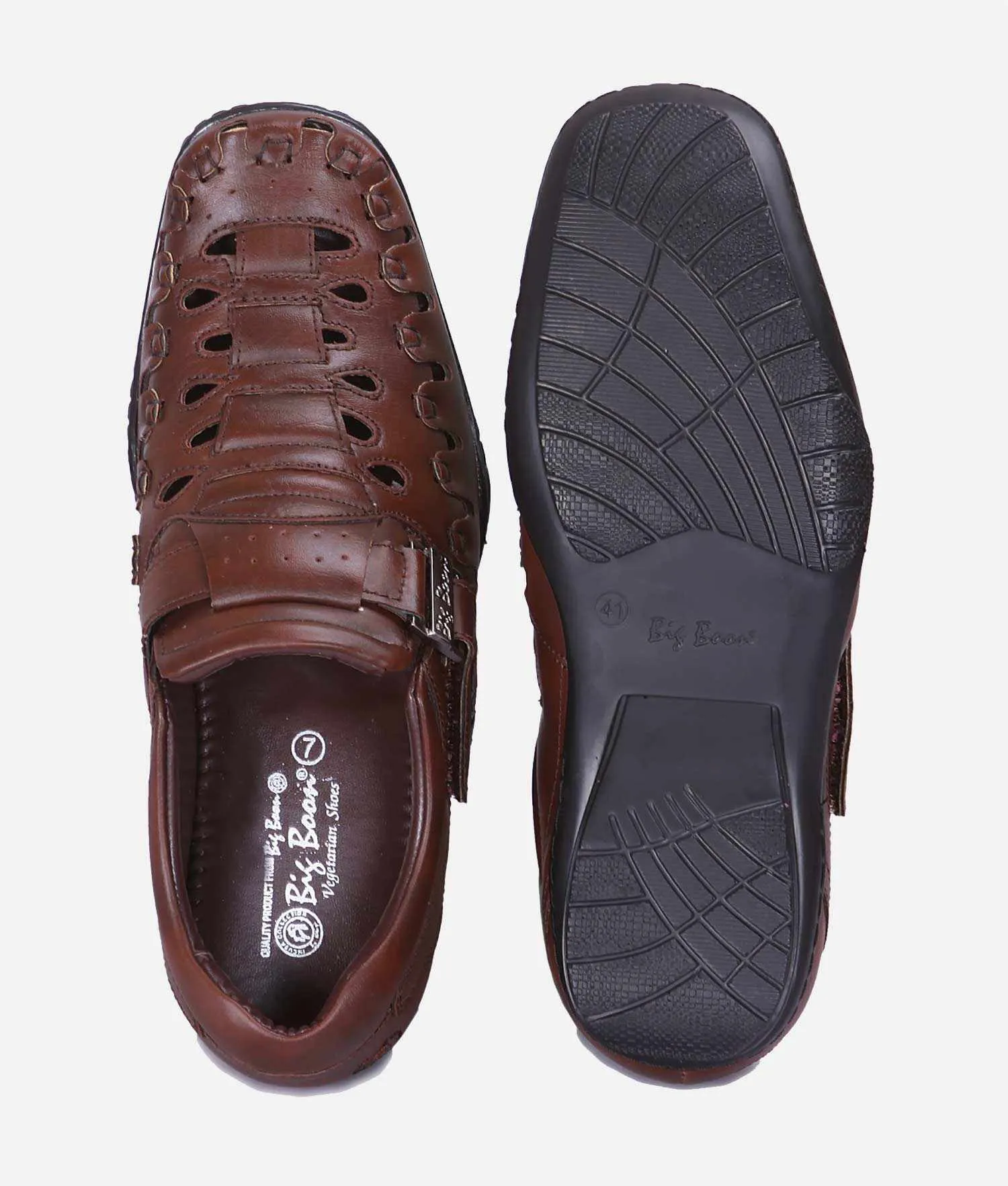 Roman Sandal - Big Boon Men's Alligator Style Sandals