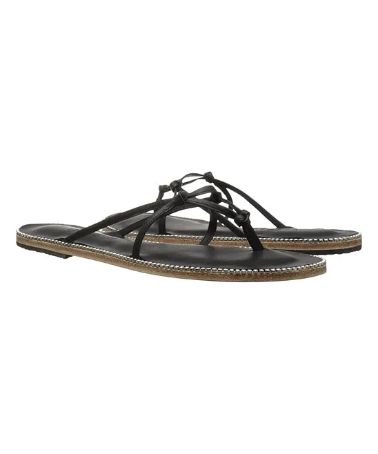 Rose Ave - Strappy Sandals With Swarovski Crystals | Black