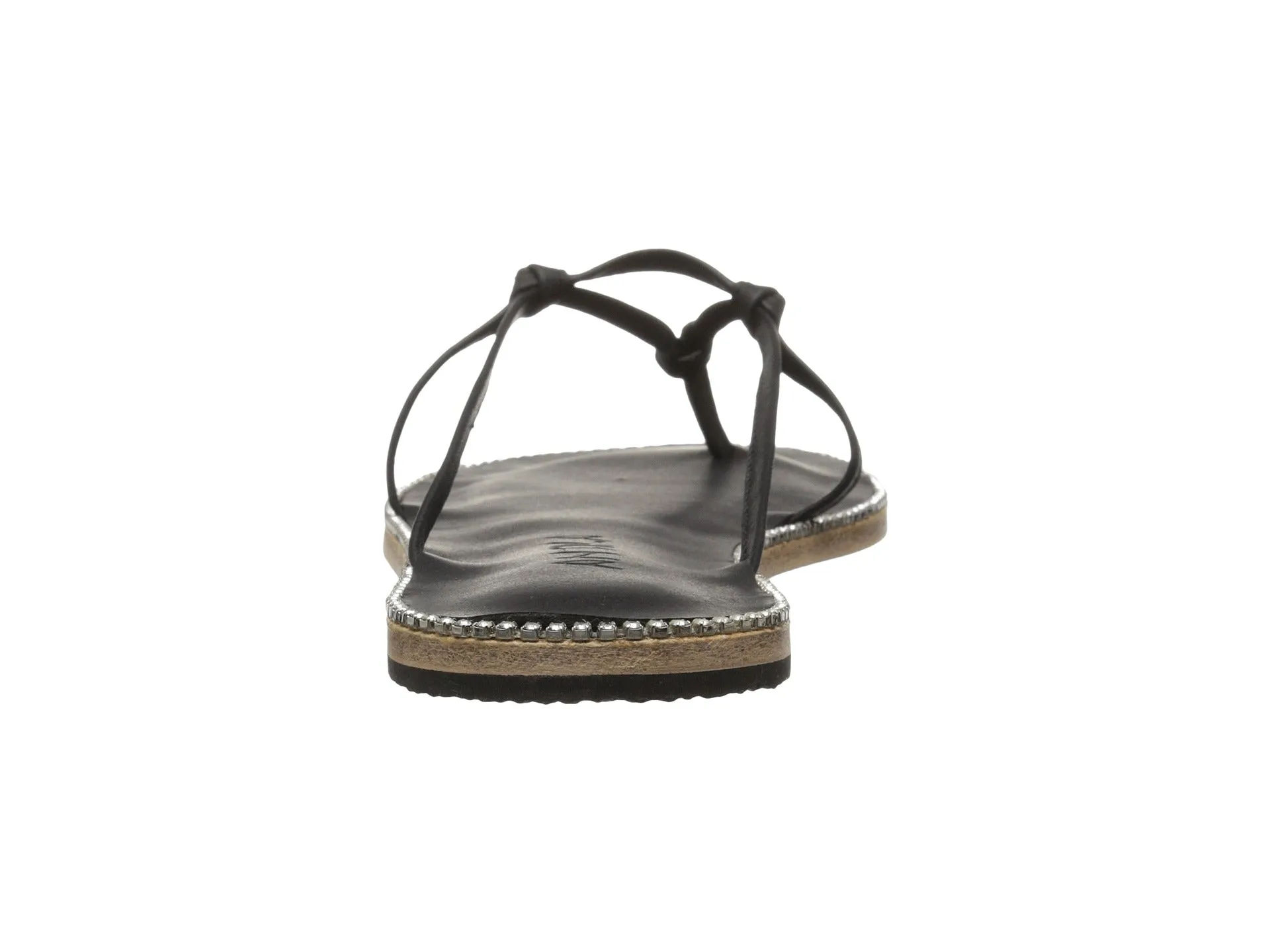 Rose Ave - Strappy Sandals With Swarovski Crystals | Black