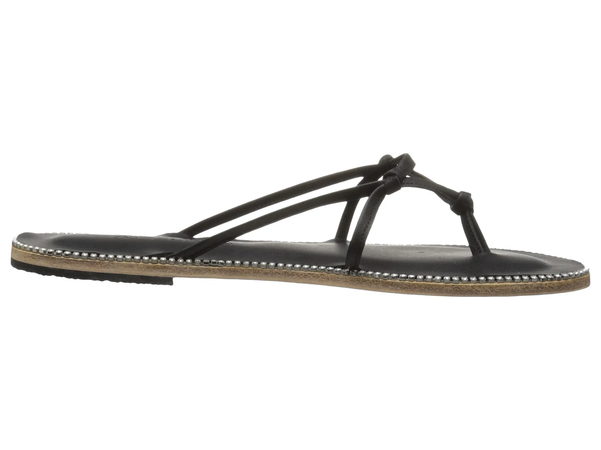 Rose Ave - Strappy Sandals With Swarovski Crystals | Black