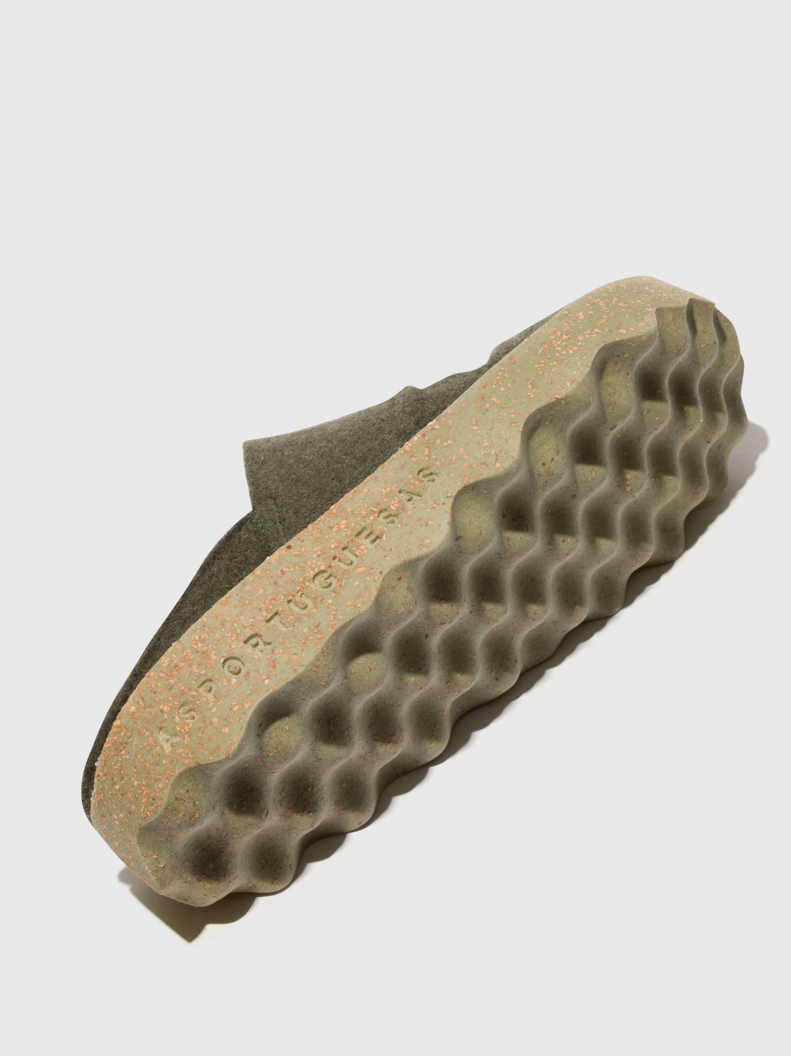 Round Toe Mules CANU MILITARY GREEN