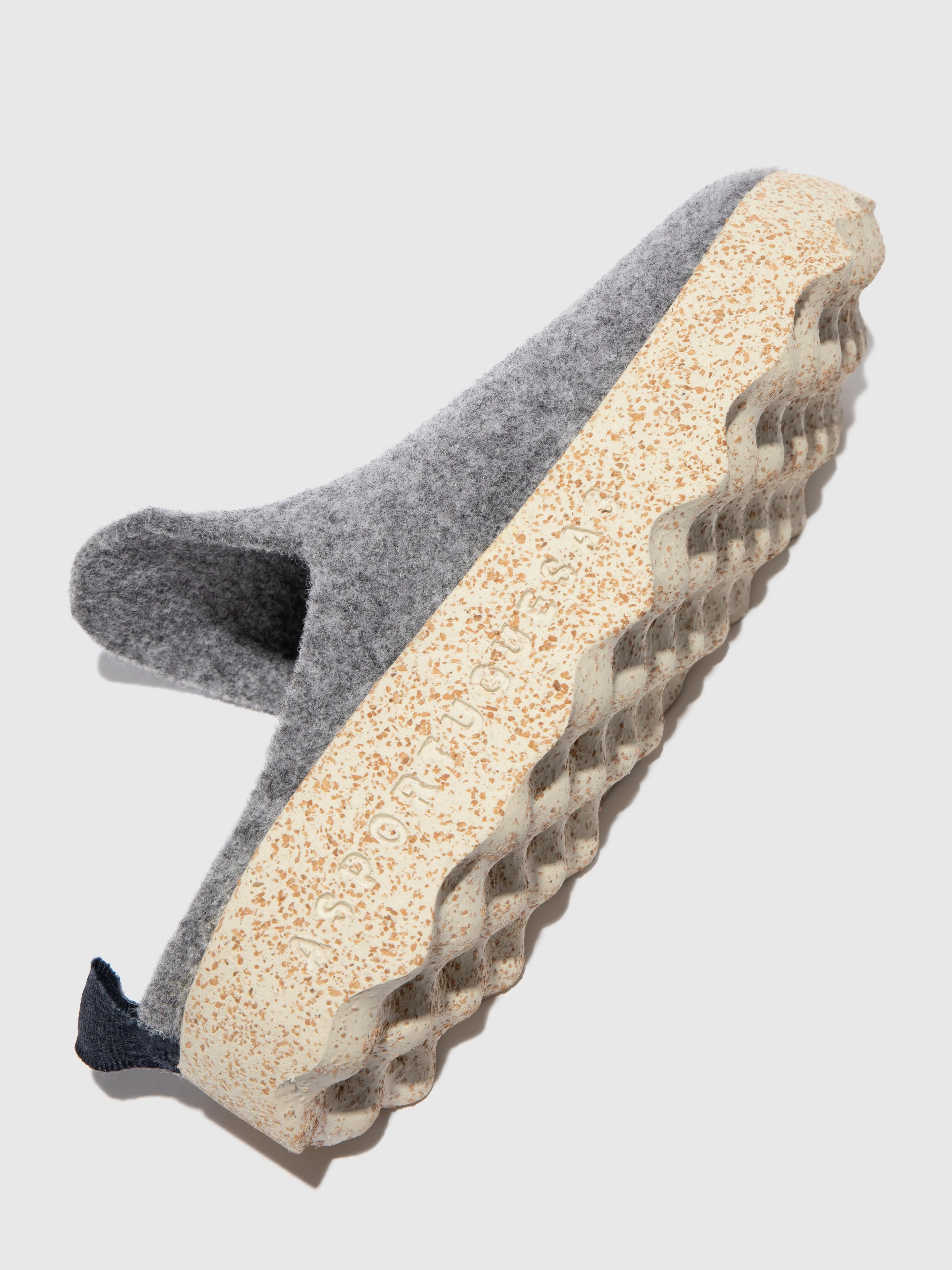 Round Toe Mules COME Concrete