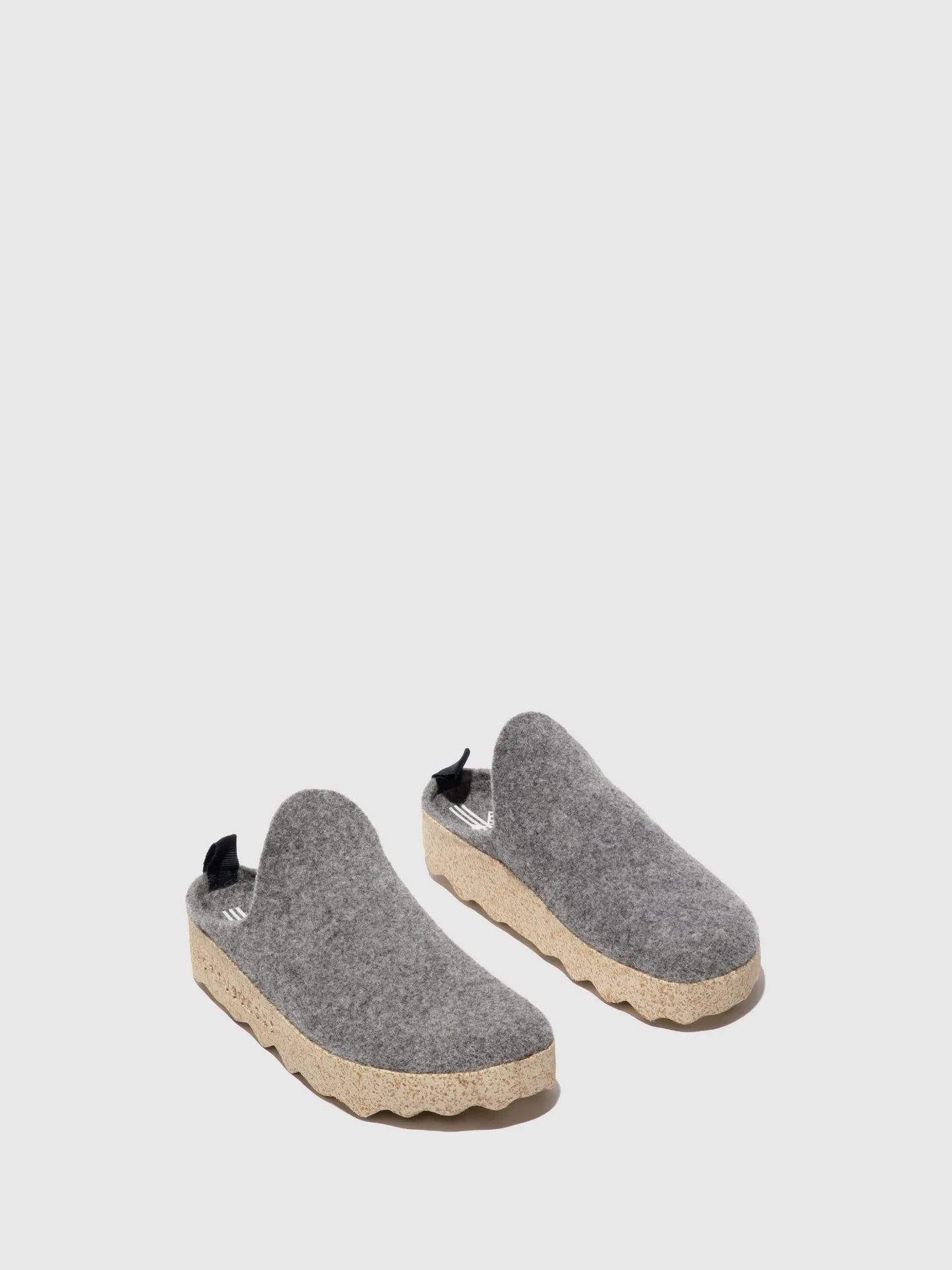 Round Toe Mules COME Concrete