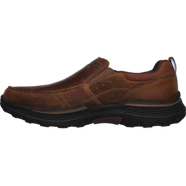 Skechers Men's Expended-Seveno Leather Slip on Moccasin slipon CDB