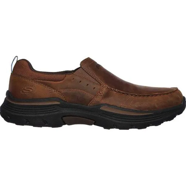 Skechers Men's Expended-Seveno Leather Slip on Moccasin slipon CDB