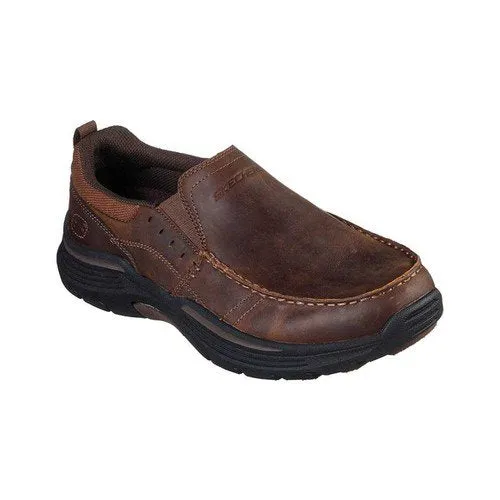 Skechers Men's Expended-Seveno Leather Slip on Moccasin slipon CDB
