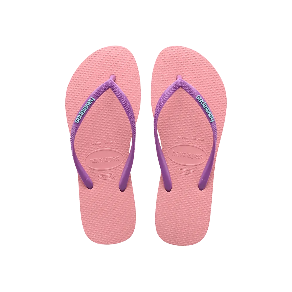 Slim Logo Pop-up Flip Flops