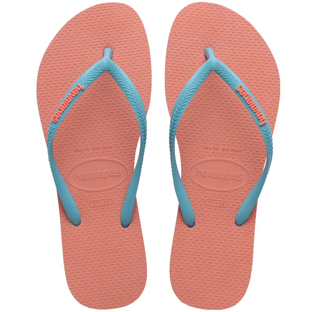 Slim Logo Pop-up Flip Flops