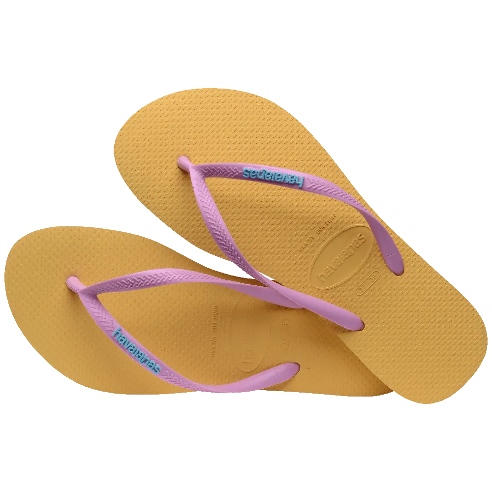 Slim Logo Pop-up Flip Flops