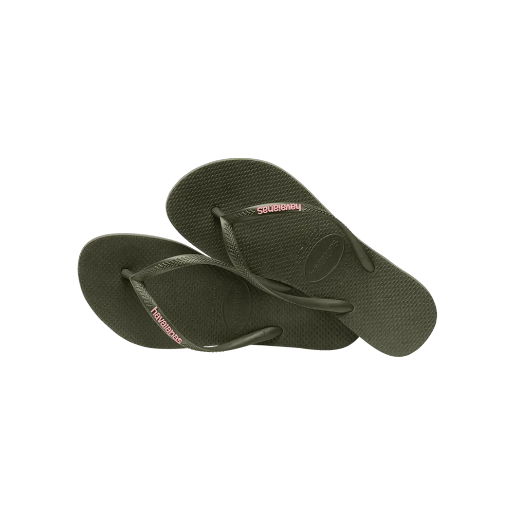 Slim Logo Pop-up Flip Flops