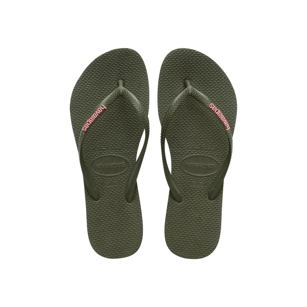 Slim Logo Pop-up Flip Flops