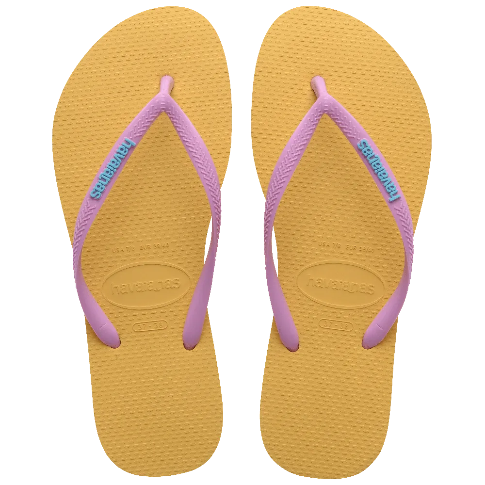 Slim Logo Pop-up Flip Flops