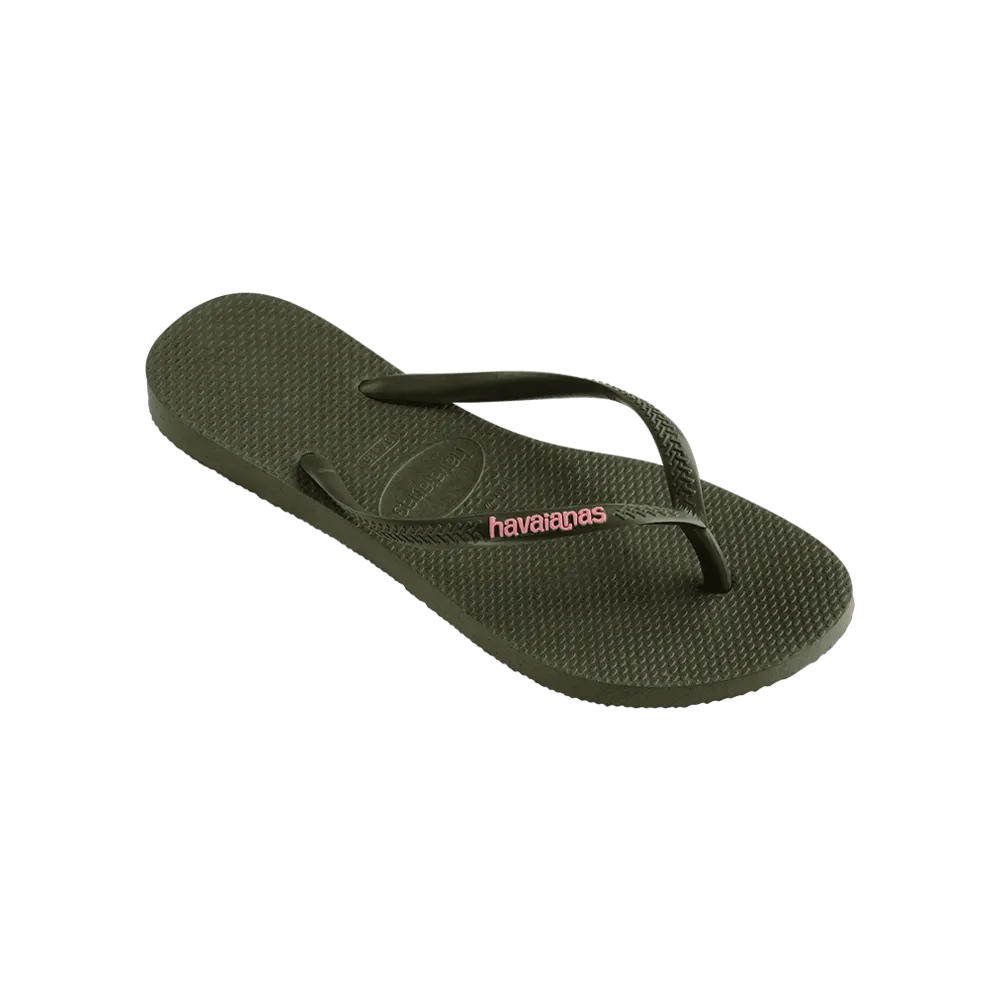 Slim Logo Pop-up Flip Flops