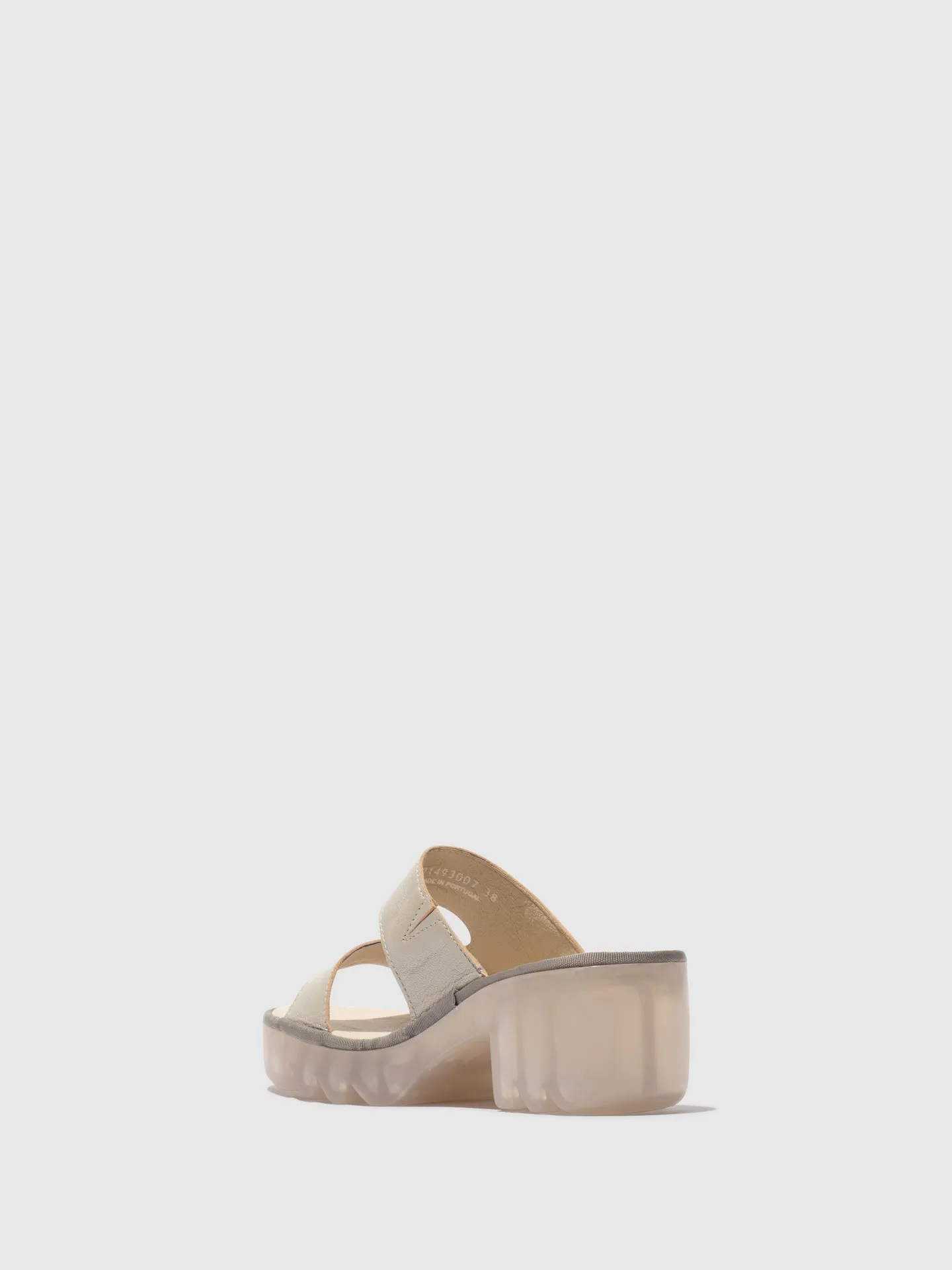Slip-on Mules TECH493FLY SILVER