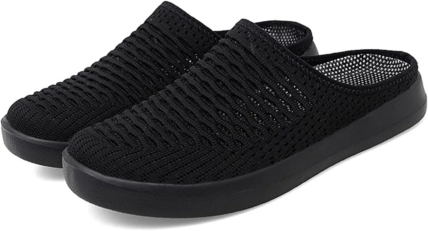 Slip On Sneakers for Women, Women's Fashion Orthopedic Sneakers Mesh Round Toe Wedge Platform Shoes Breathable Comfortable Walking Lightweight Shoes