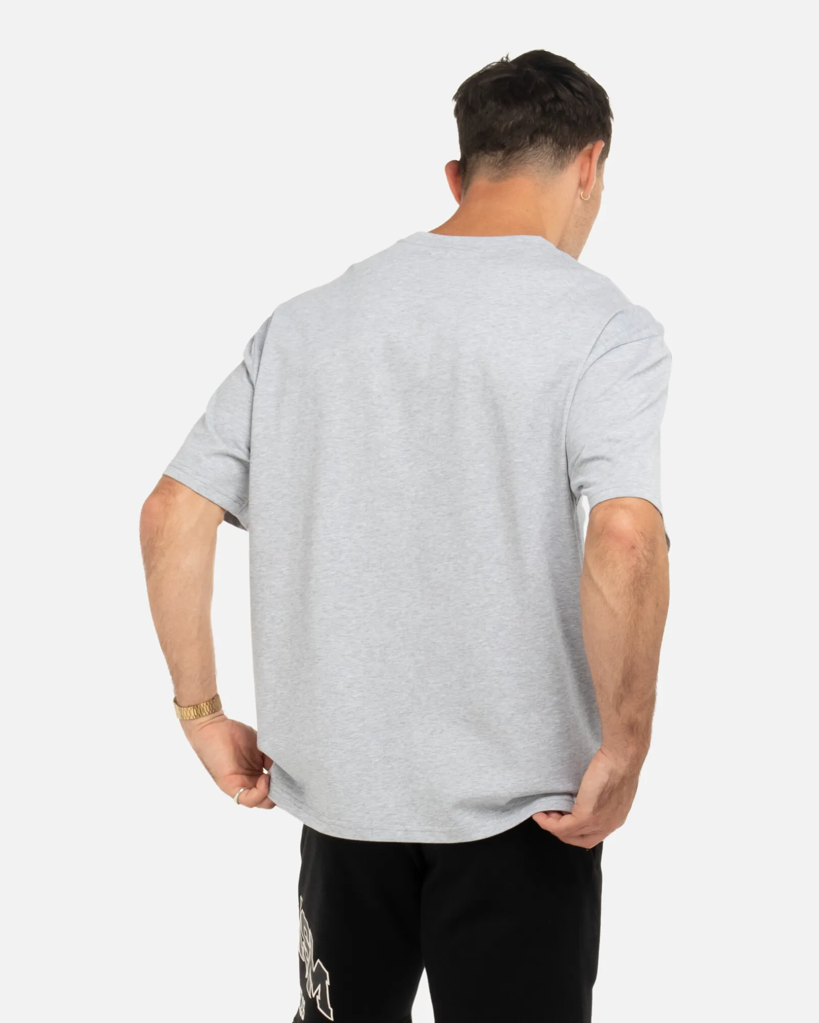 SSS REALISM BALTORO BOX LOGO TEE GREY