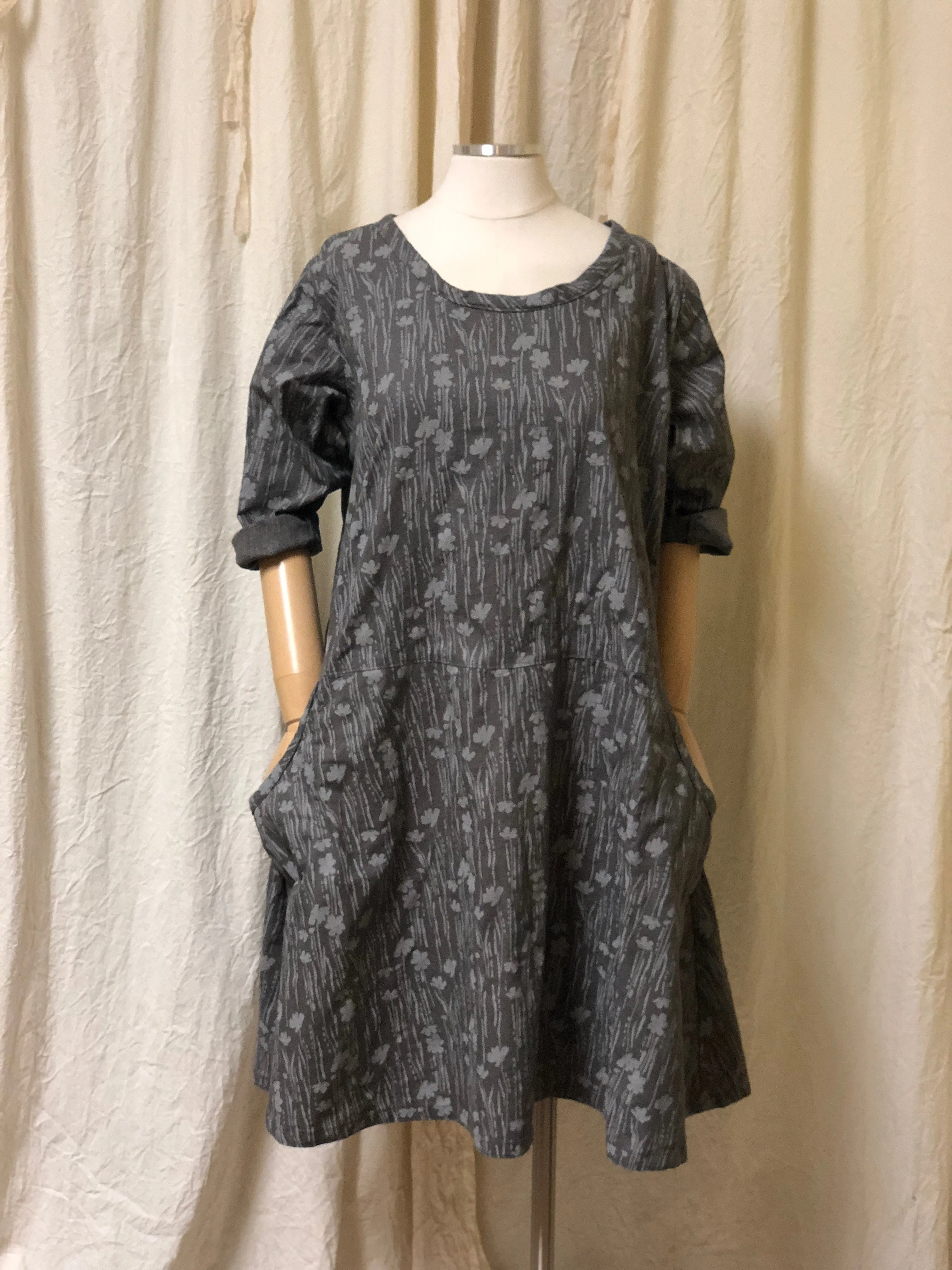 Tabitha Dress Linen Cotton Flax