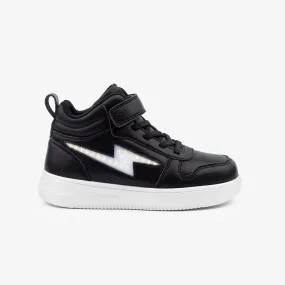 Unisex Black With Lights Hi-Top Sneakers Napa