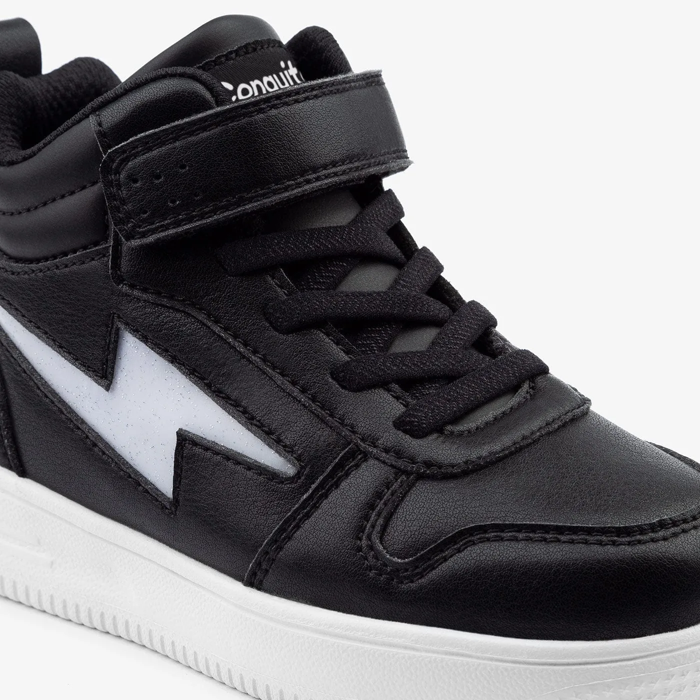 Unisex Black With Lights Hi-Top Sneakers Napa