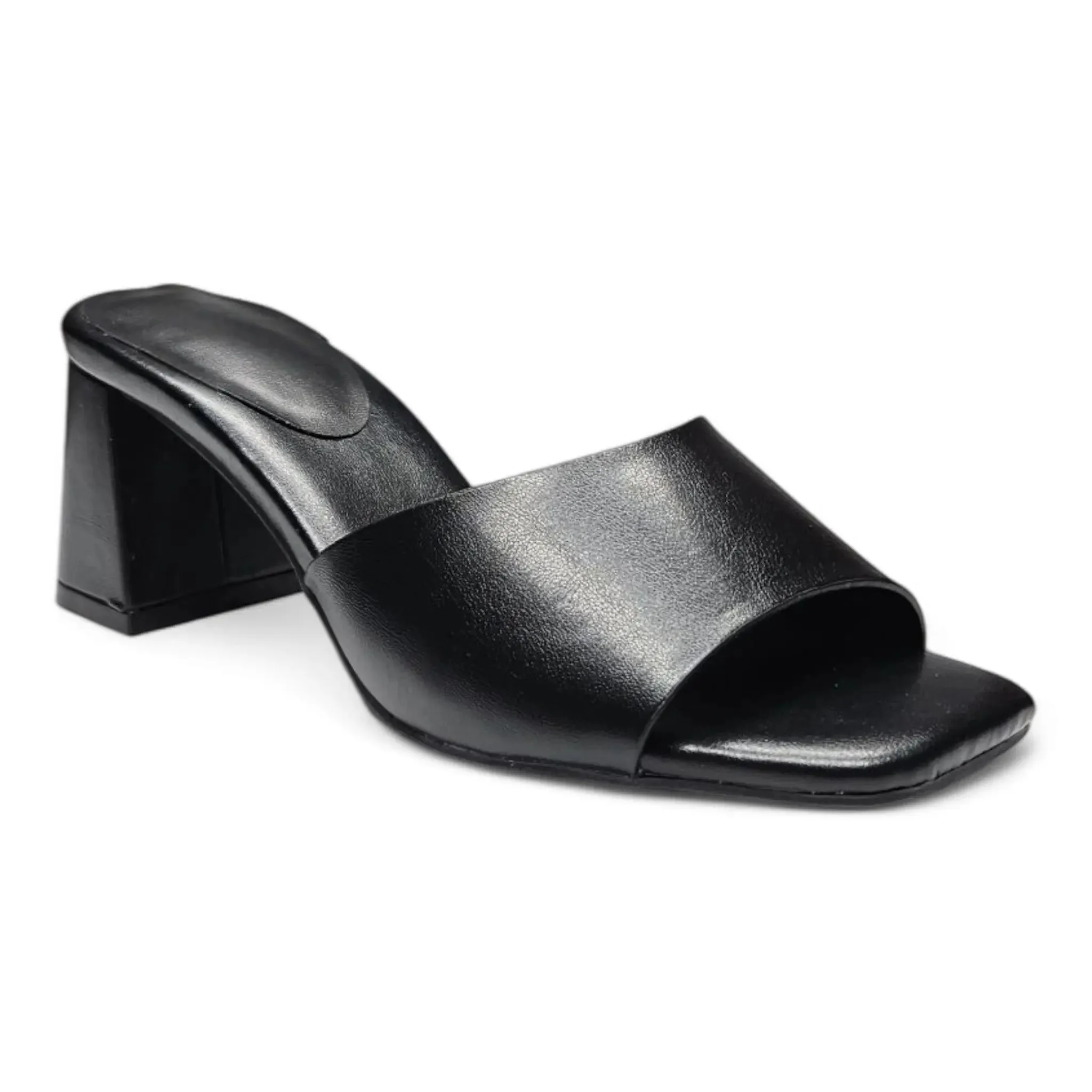 Vera Single Band Block Heel