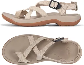 Viakix Womens Walking Sandals: Cute Stylish Comfy Athletic Sport Outdoor Hiking Sandal for Trekking Water Outdoor Beach With Arch Support for Womens Ladies