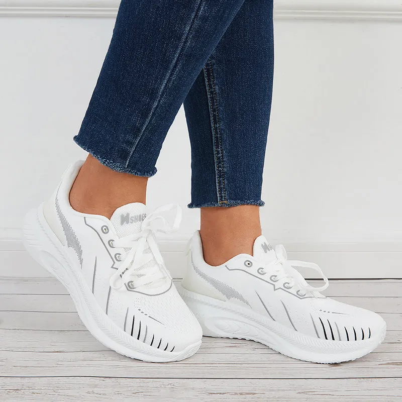 Women Chunky Sneakers Running Shoes Soft Walking Sneakers