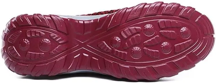 Women's Concise Breathable Slip On Walking Shoes for Street Shopping