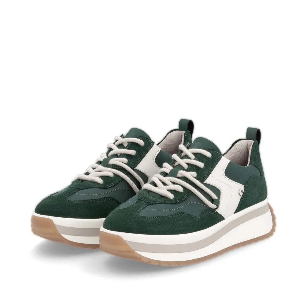 Women's Joy Shoe - Bottlegreen/Offwhite