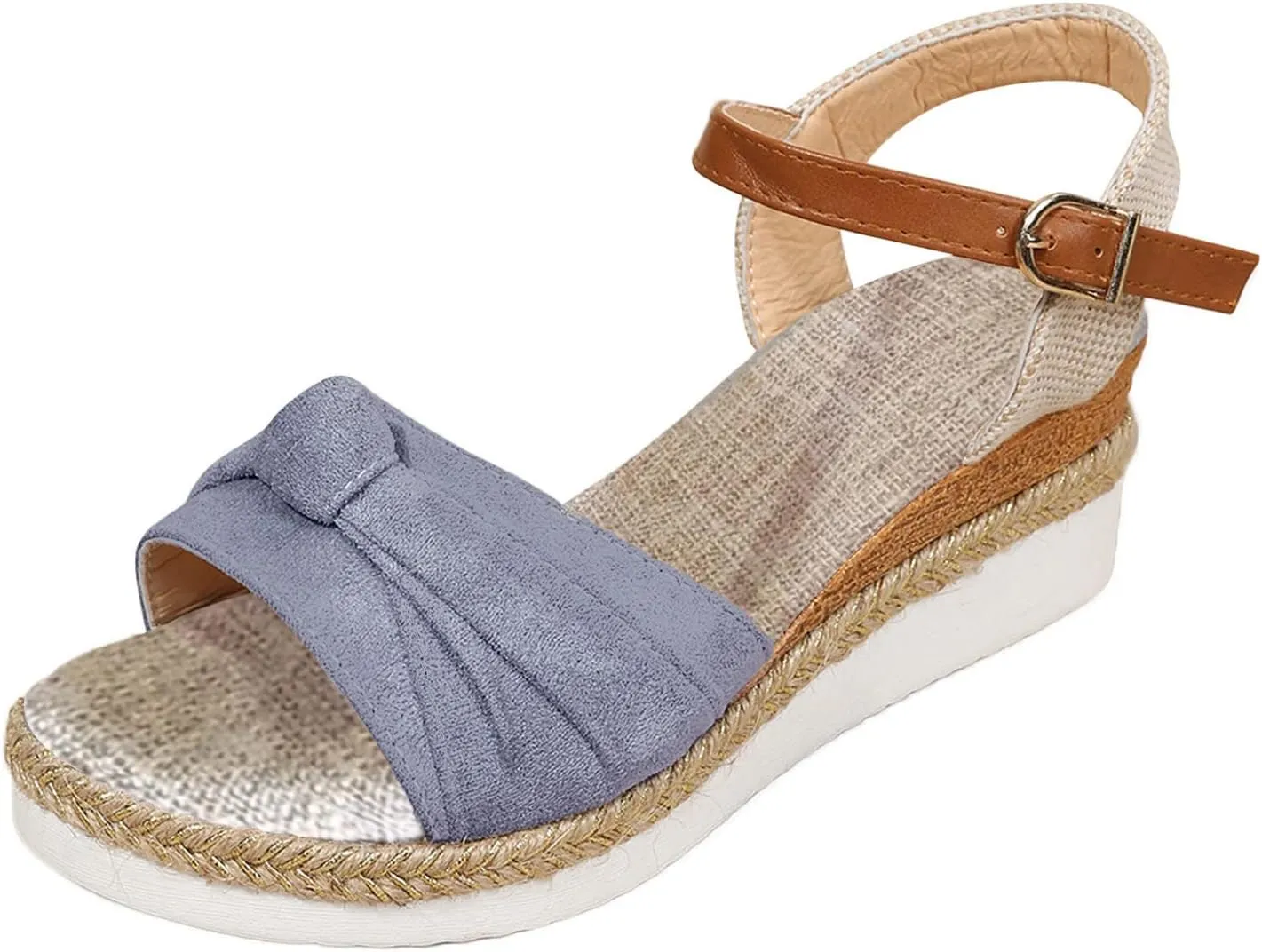 Women's Sandals Low High Dressy Stylish Shoes Elastic Ankle Strap Summer Walking Cushion Beach Sandals 2025